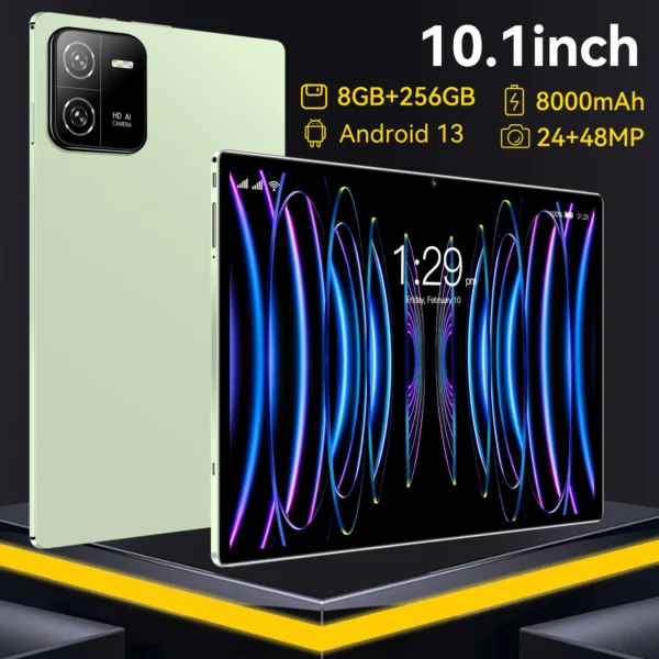 10.1 Inch Ram 8GB Rom 256GB MTK Android 13 Dual Sim Adult Tablet - Image 6